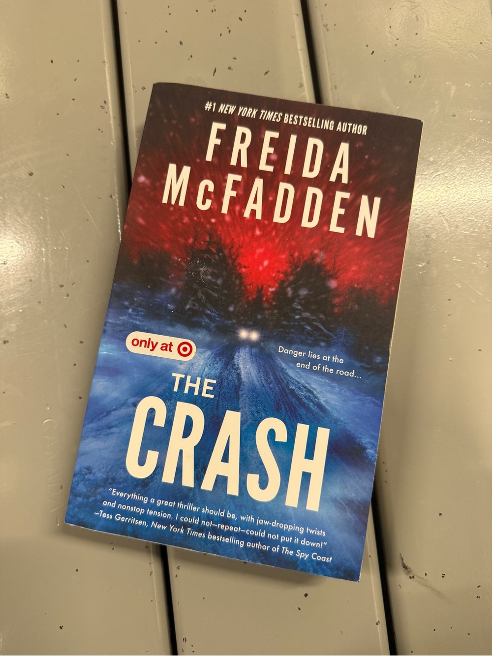 The Crash by Freida McFadden Paperback Book
